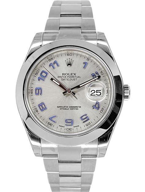 rolex datejust modelli con numeri arabi|rolex arabic dial watches.